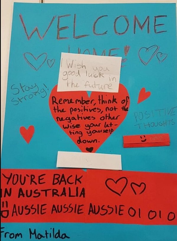隔离病毒不隔离爱！澳学生为武汉撤离者加油打气：欢迎回家，坚强乐观！（组图） - 3