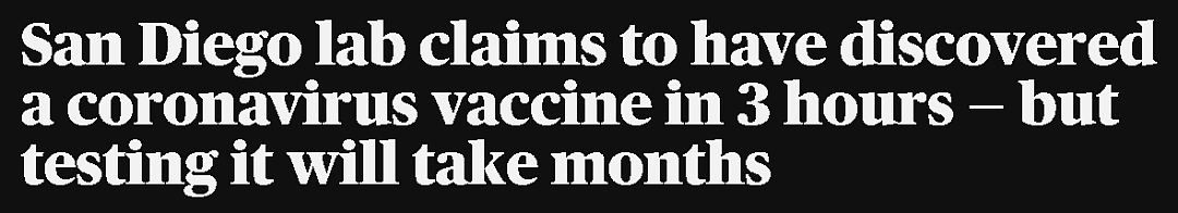 美媒:美国加州实验室宣布研发出“新冠”疫苗!（组图） - 4