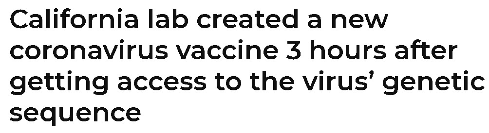 美媒:美国加州实验室宣布研发出“新冠”疫苗!（组图） - 3