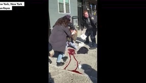 纽约街头惊现随机割喉案，男子颈部几被割断，血流满地！不是第一起...（视频/组图） - 4