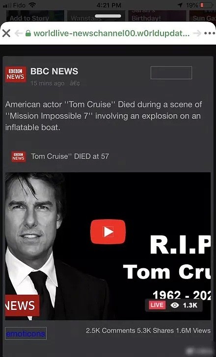 拍《碟中谍7》游艇爆炸，汤姆克鲁斯“被去世”！不管你信不信，他都是全球最大的邪教“头目”！（组图） - 1