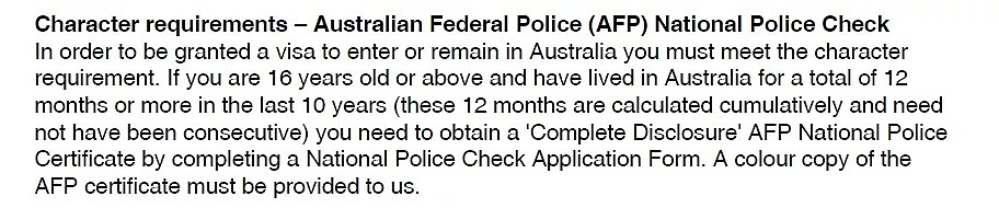 【实用贴】分步教你做澳大利亚无犯罪记录证明 - 1