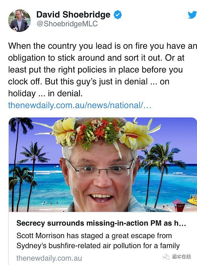 澳洲总理莫里森：从夏威夷旅游大使到泰国旅游大使（组图） - 4