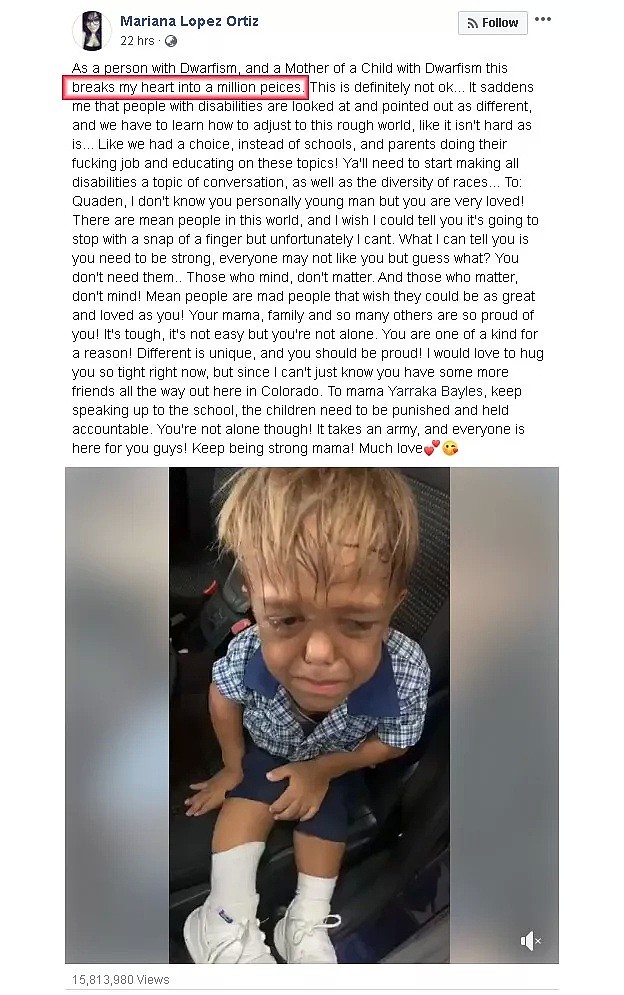 这是个10分钟被分享3万次的故事！9岁澳洲男孩遭霸凌，却被世界紧紧拥抱（组图） - 4