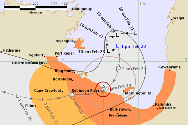 注意！热带气旋即将袭击澳洲！这些区居民千万小心（组图） - 1