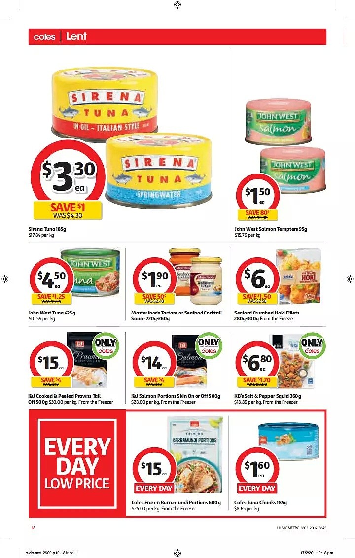 Coles 2月26日-3月3日折扣，油、冰淇淋半价 - 12