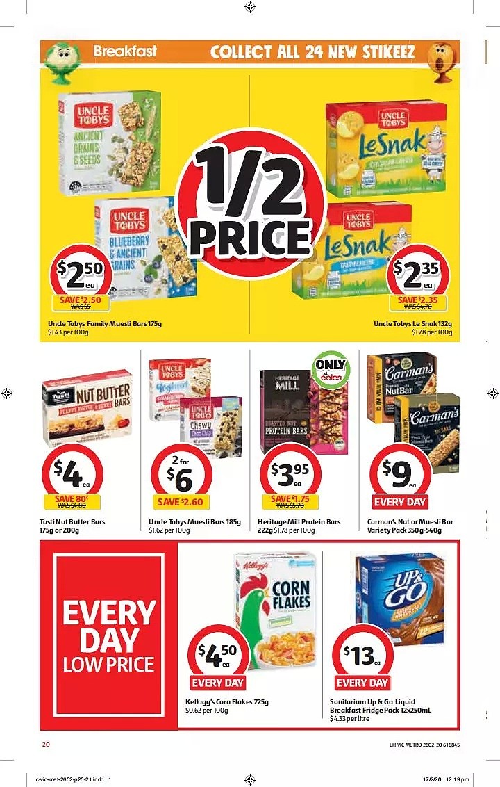 Coles 2月26日-3月3日折扣，油、冰淇淋半价 - 20