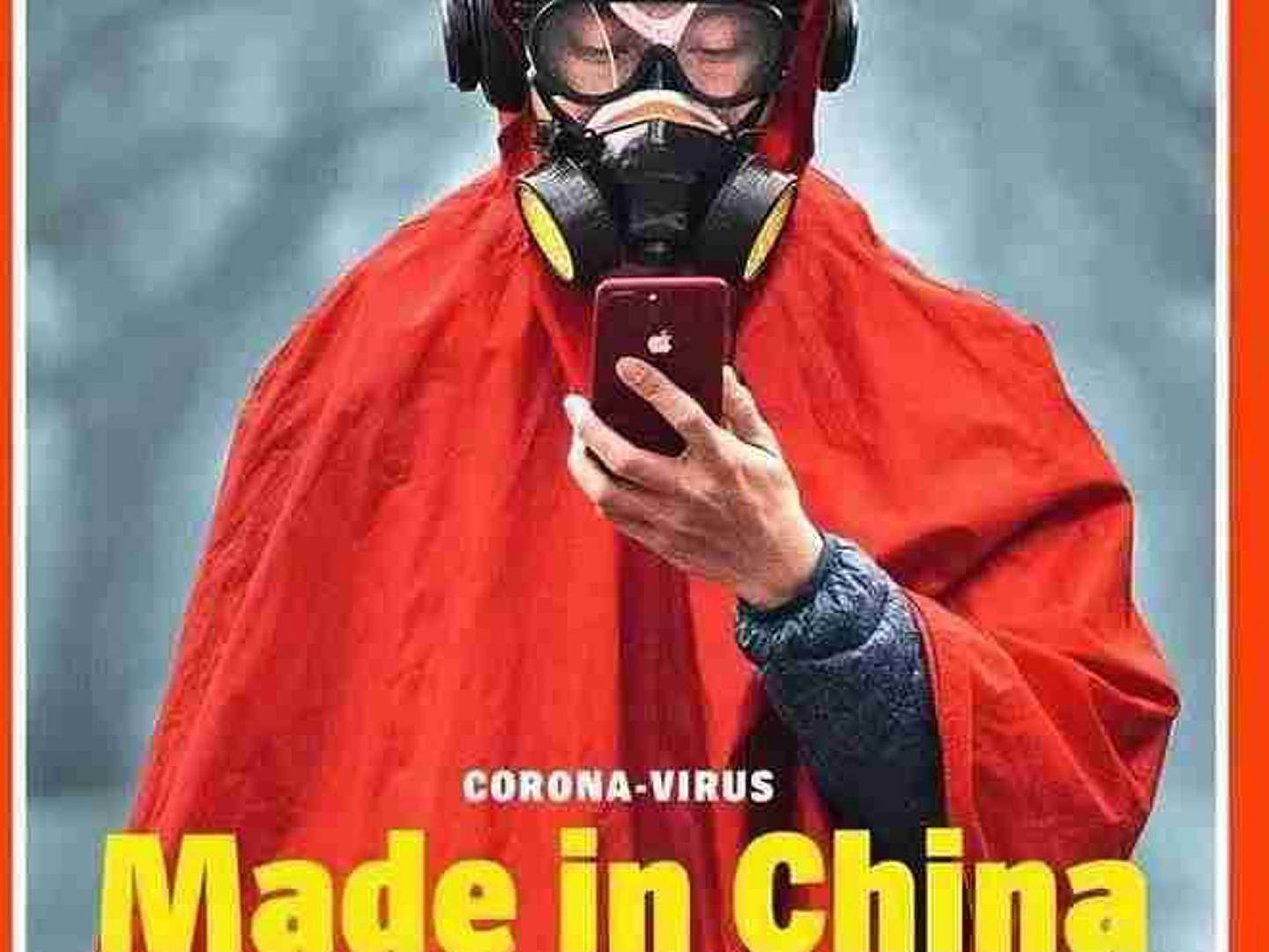 德国媒体称新冠病毒是中国制造。（微博@煮石山人2681901082）