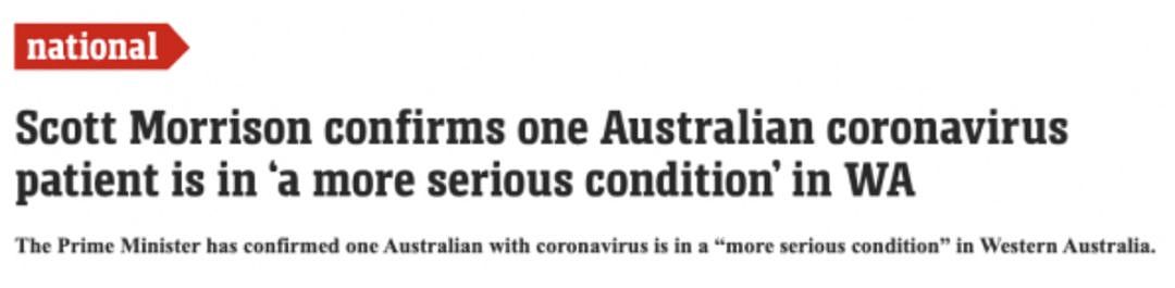 珀斯新冠确诊病例病情恶化！妻子核酸检测结果呈阳性！专家警告：西澳或有1/4人口被感染！ - 3