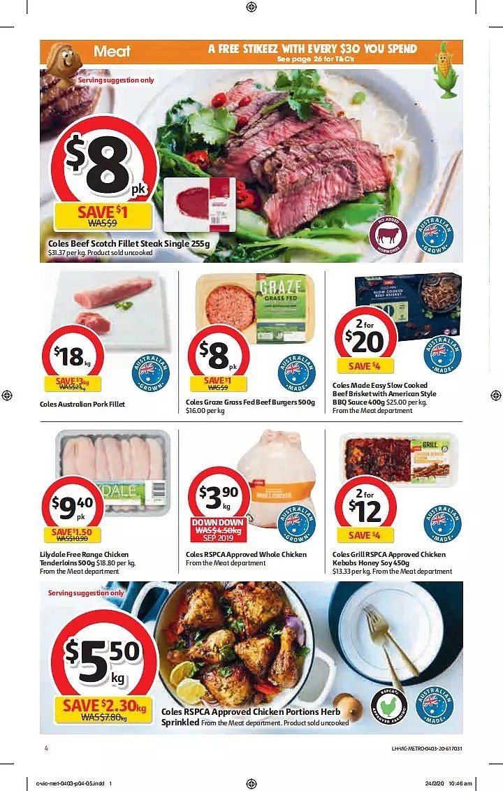 Coles 3月4日-3月10日折扣，卫生纸、清洁用品半价 - 4