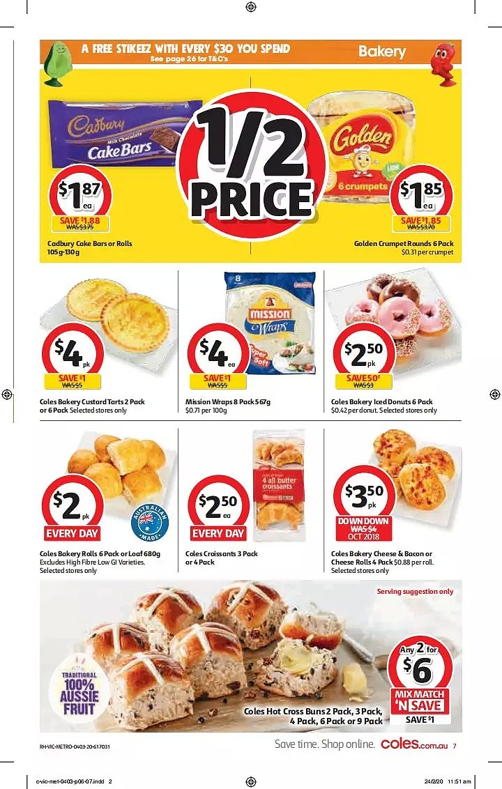 Coles 3月4日-3月10日折扣，卫生纸、清洁用品半价 - 7