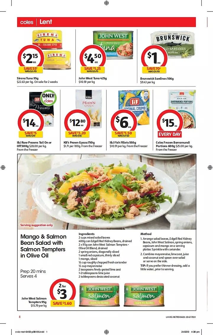 Coles 3月4日-3月10日折扣，卫生纸、清洁用品半价 - 8