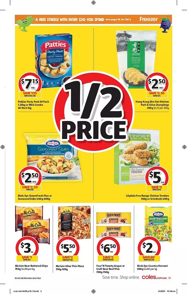 Coles 3月4日-3月10日折扣，卫生纸、清洁用品半价 - 19