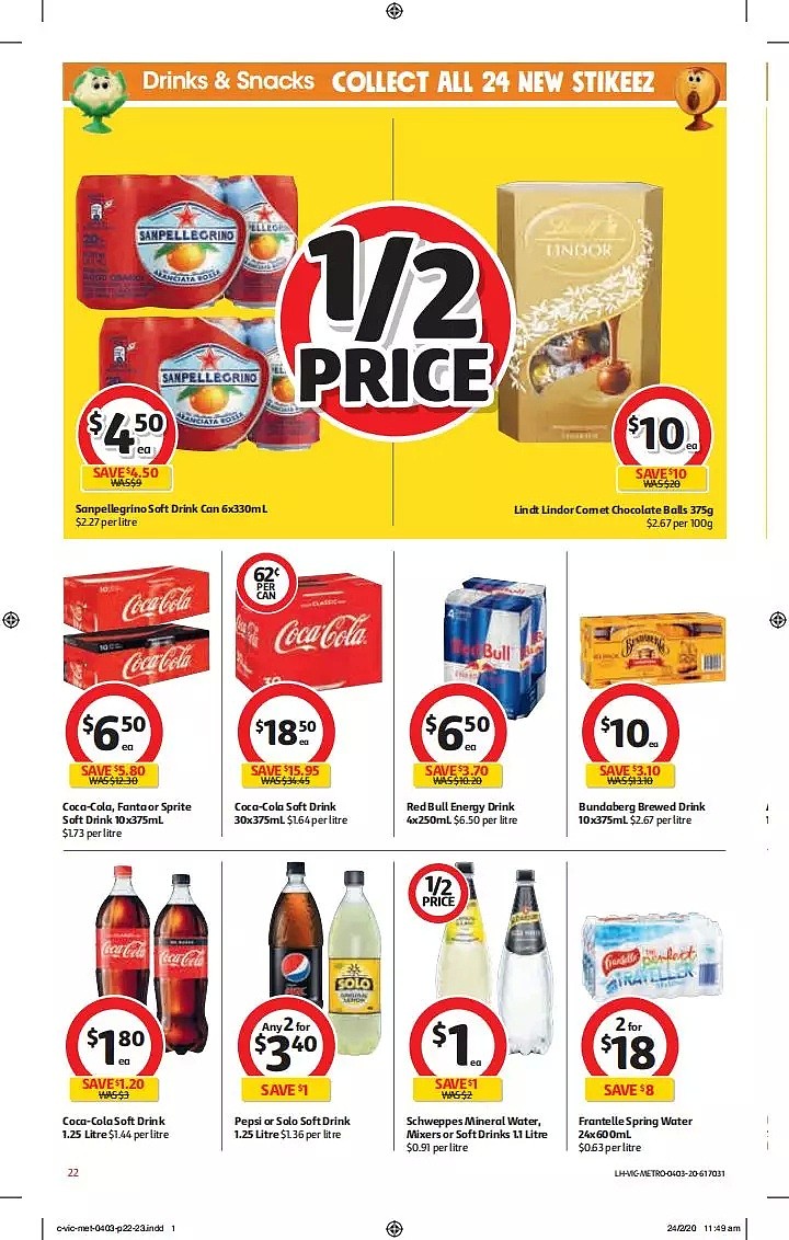 Coles 3月4日-3月10日折扣，卫生纸、清洁用品半价 - 22