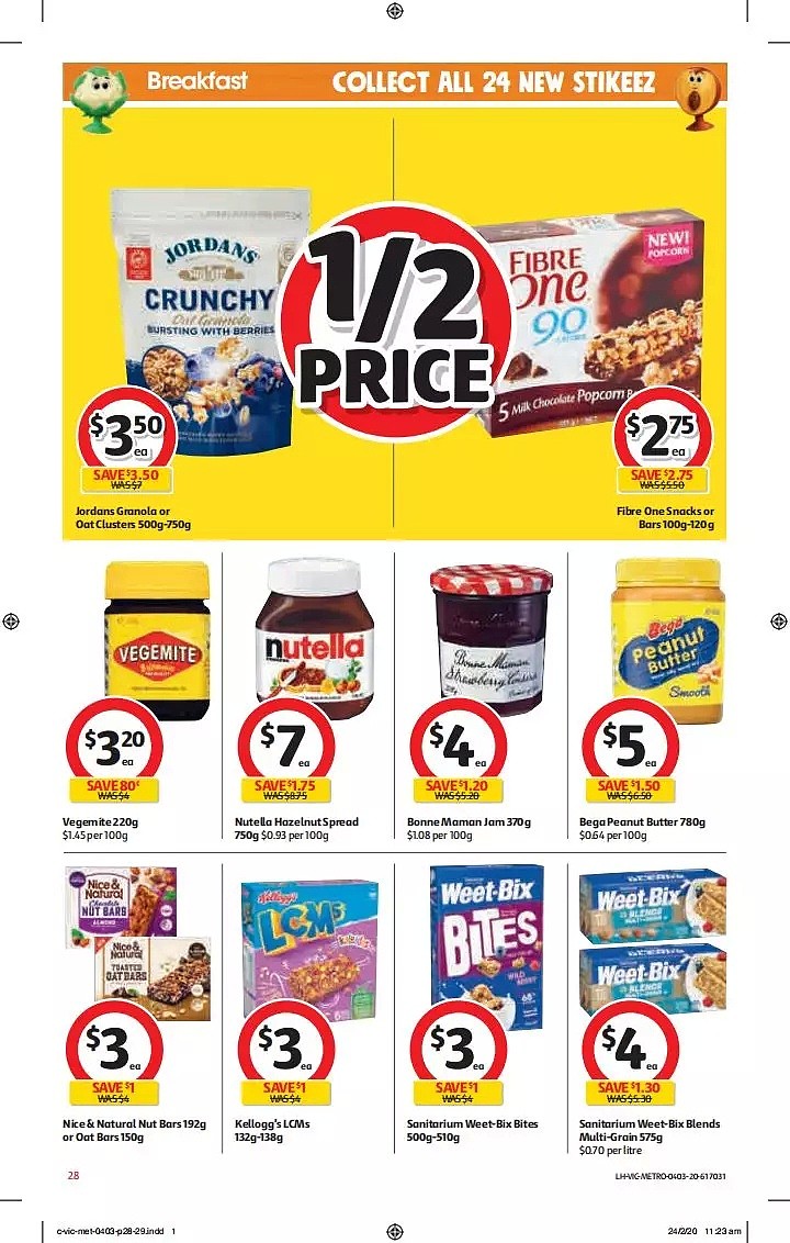 Coles 3月4日-3月10日折扣，卫生纸、清洁用品半价 - 28