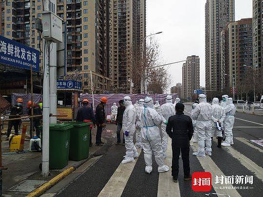 华南海鲜市场今起开展大规模消杀，预计3天内消毒清理完毕 （组图） - 1