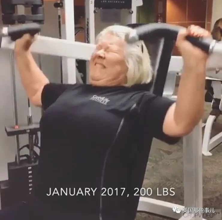 【健身】胖奶奶从70岁开始撸铁健身，3年后身材居然如此好看！（组图） - 7