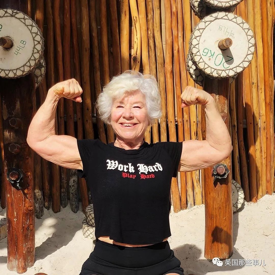 【健身】胖奶奶从70岁开始撸铁健身，3年后身材居然如此好看！（组图） - 16