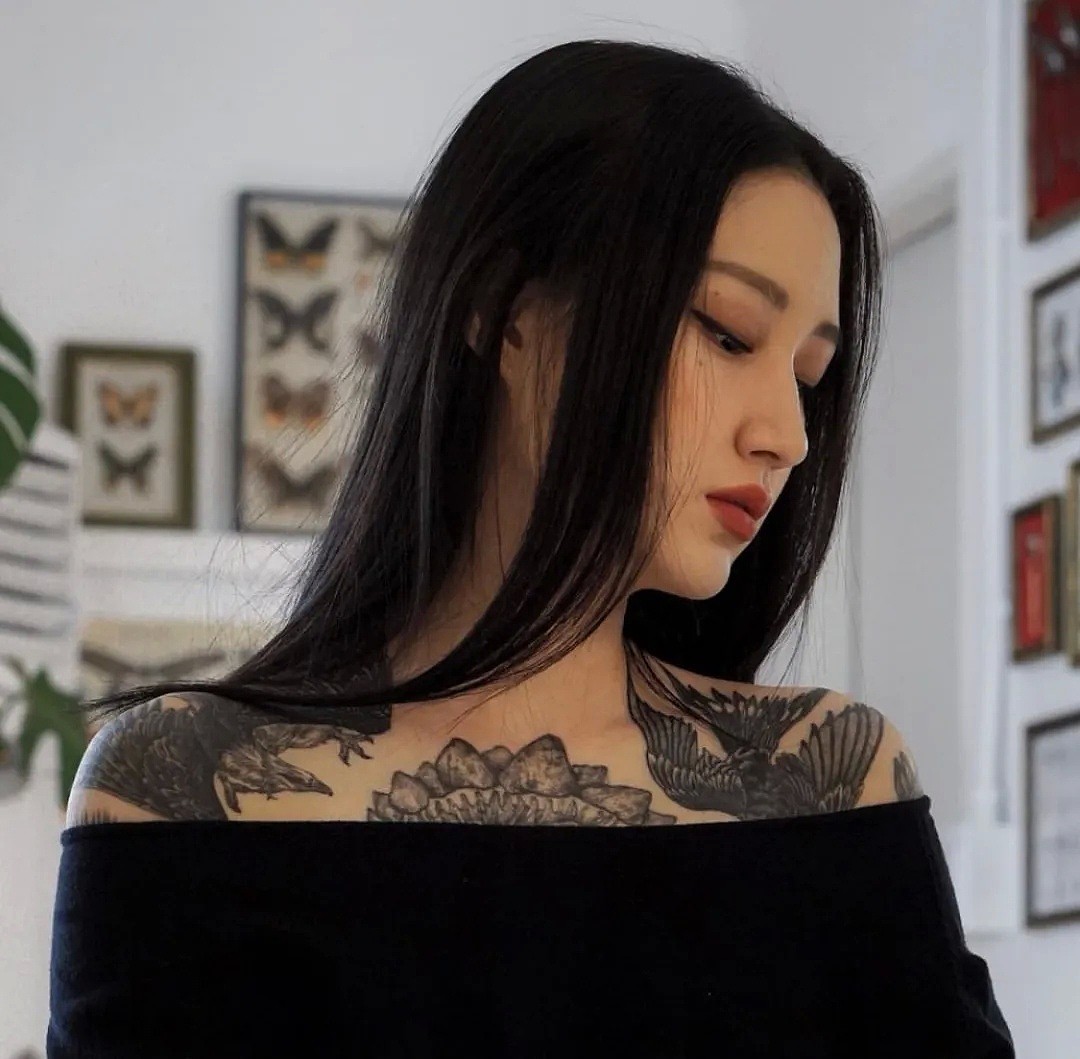 【美女】女纹身师为什么都是魔鬼身材？（组图） - 16