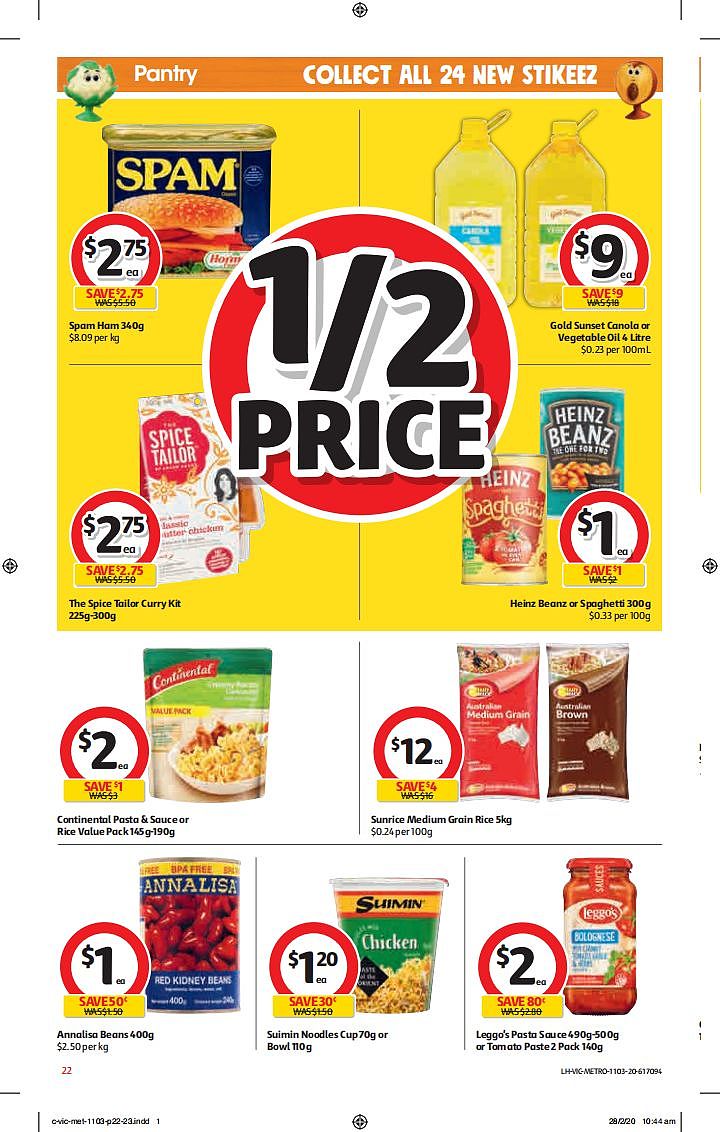 Coles 3月11日-3月17日折扣，厕纸、清洁用品半价 - 22