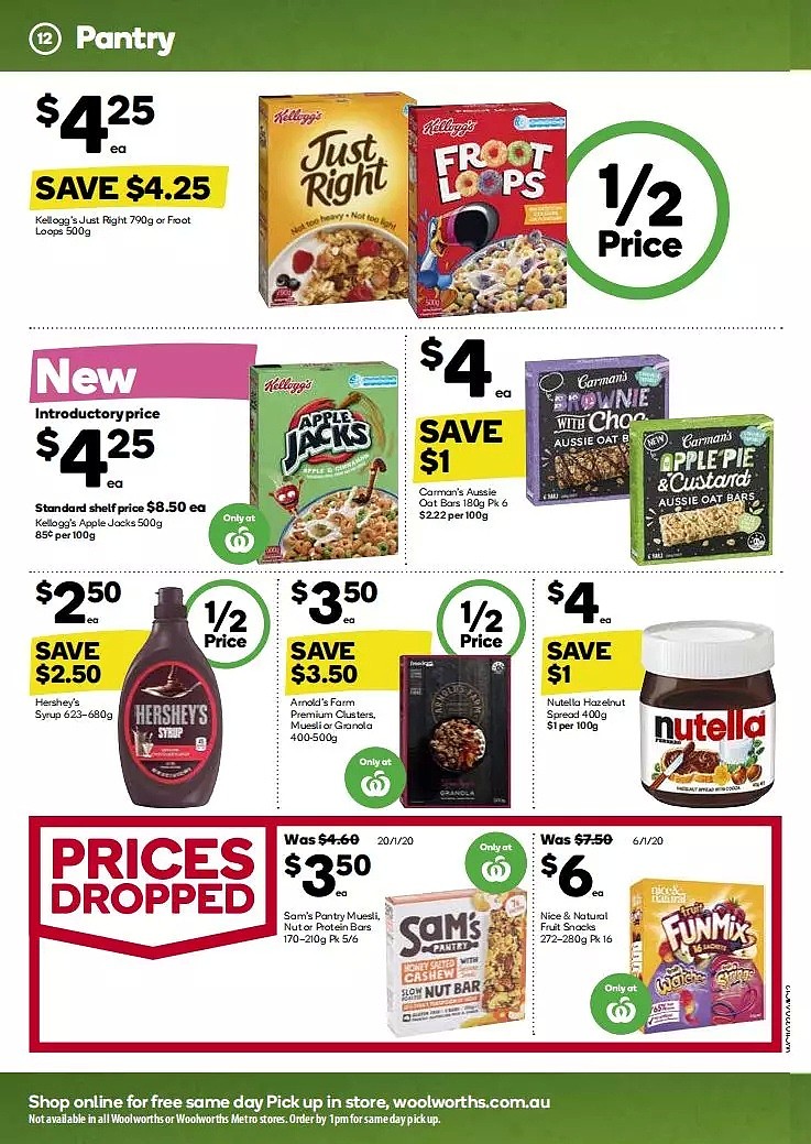 Woolworths 3月11日-3月17日折扣，厕纸、清洁手套、冷冻虾肉半价 - 12