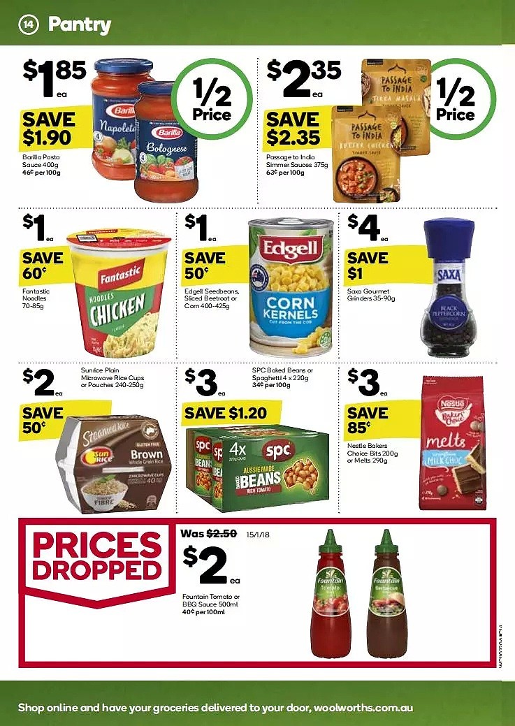 Woolworths 3月11日-3月17日折扣，厕纸、清洁手套、冷冻虾肉半价 - 14