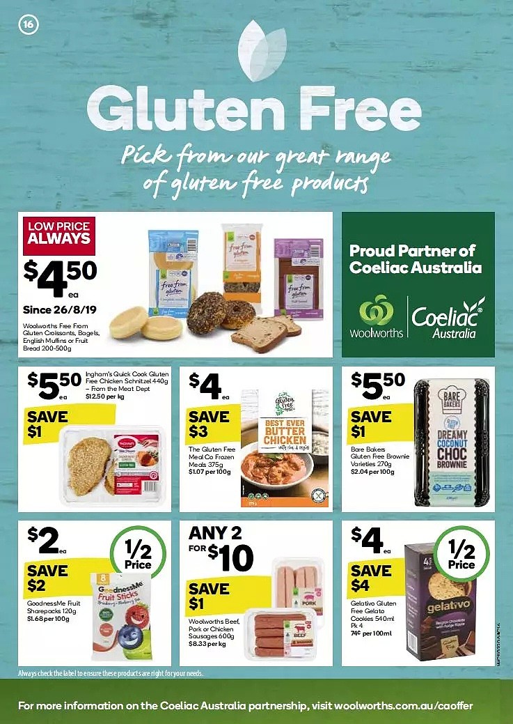 Woolworths 3月11日-3月17日折扣，厕纸、清洁手套、冷冻虾肉半价 - 16