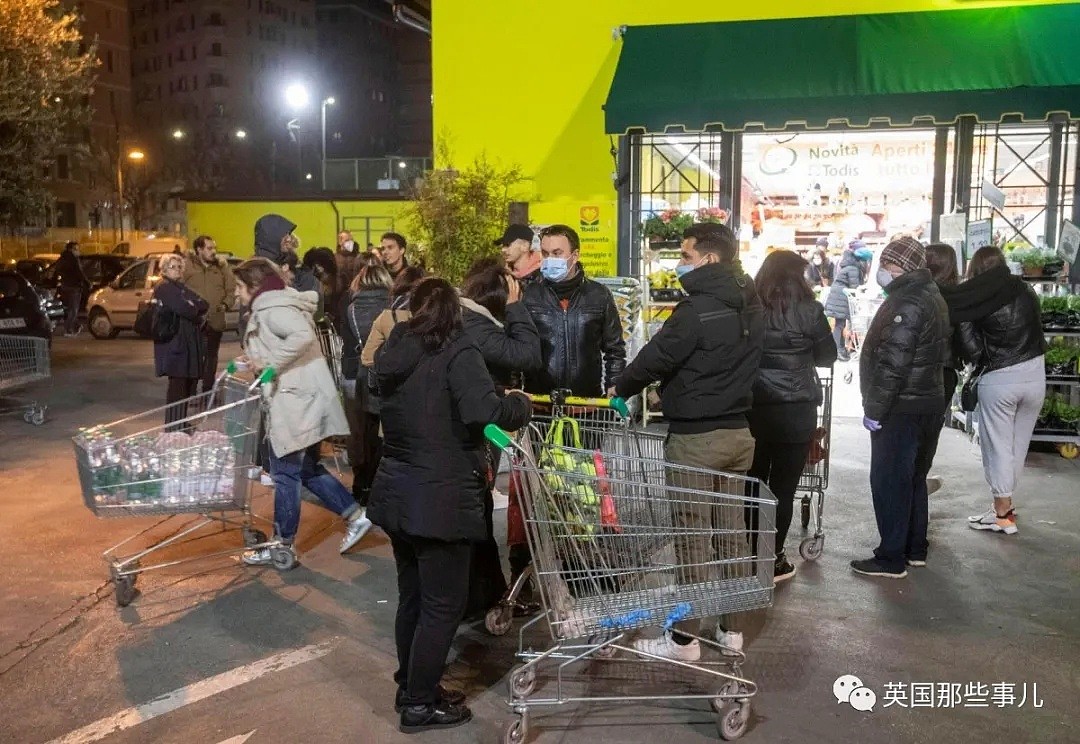 意大利全国封境! 街道空了, 外国人撤了, 开始戴口罩了，然而.....（组图） - 17