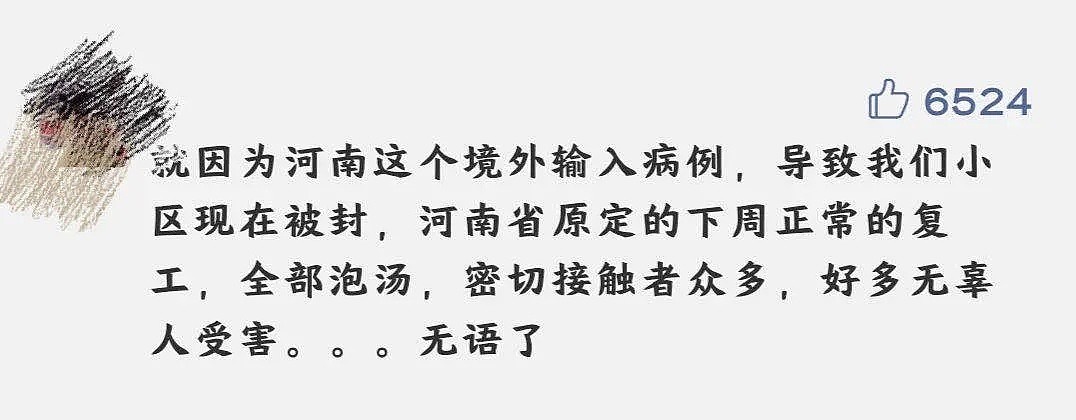 眼看要清零的河南，却被一输入性毒王给毁了！被抓后说了一句话网友又炸了...（视频/组图） - 7