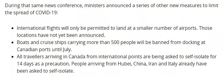 178例！多大停课，Costco厕纸抢空！加拿大总理警告：不要出境！ - 25