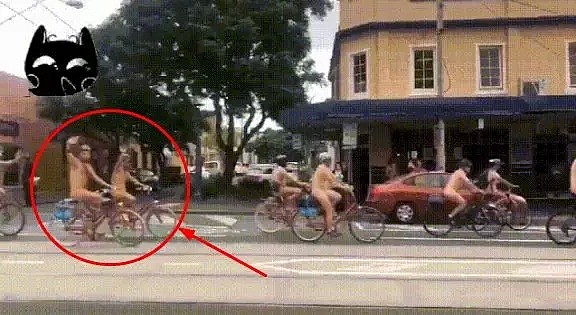 “只要我车骑得够快，病毒就追不上我” 今天，澳洲街头竟有人裸骑…（视频/组图） - 6
