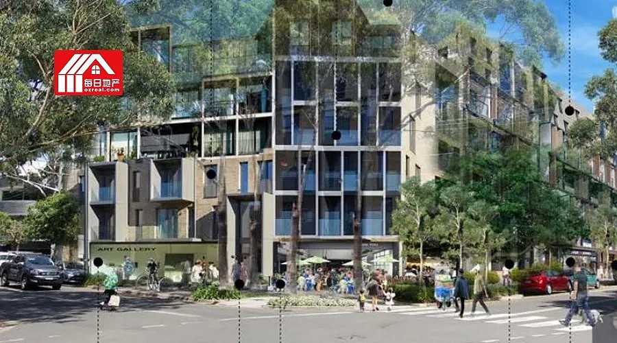 开发商提交在悉尼Waterloo建造469套公寓的规划 - 2