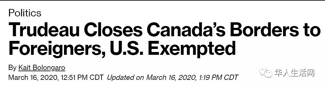 突发! 加拿大正式宣布封国 美国人却可以出入？政策遭全民狂喷（组图） - 10