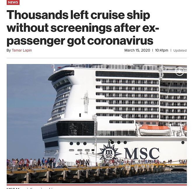 恐怖！加拿大卫生局：又一艘游轮有乘客确诊，剩下4000人没检测直接下船了！（组图） - 1