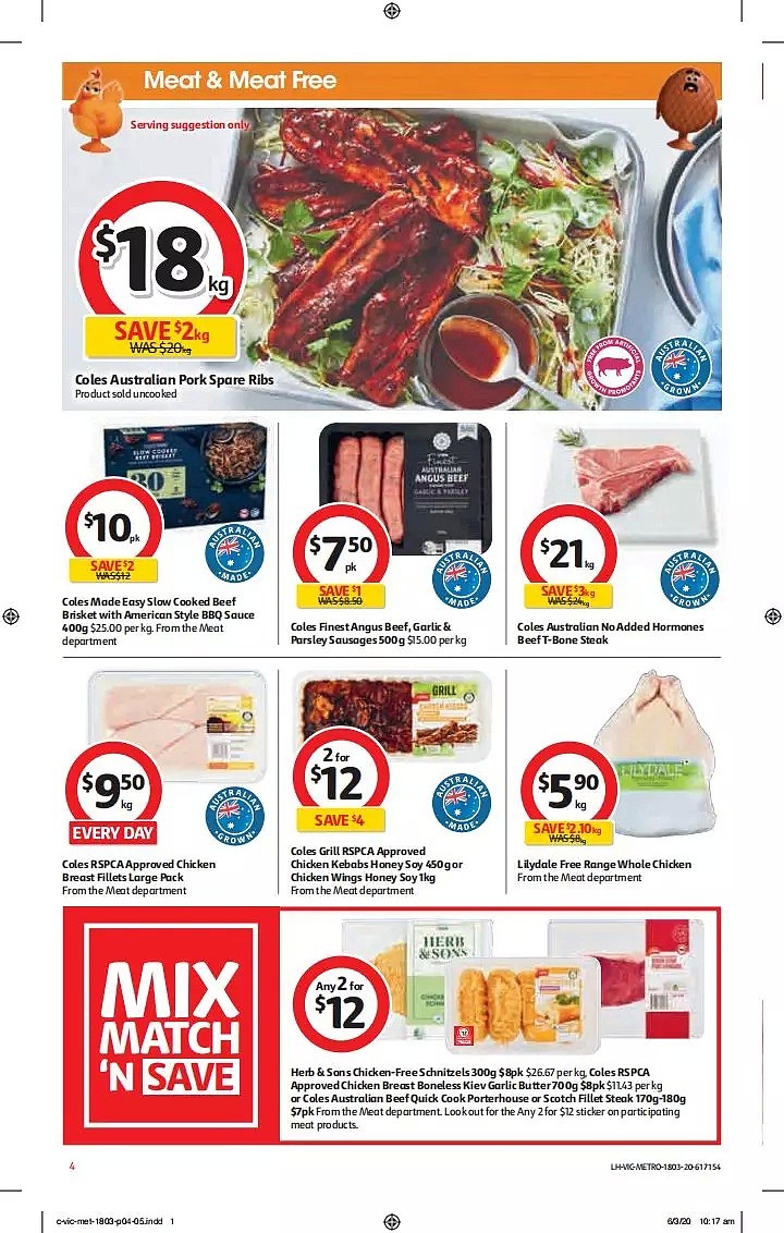 Coles 3月18日-3月24日折扣，饺子半价 - 4