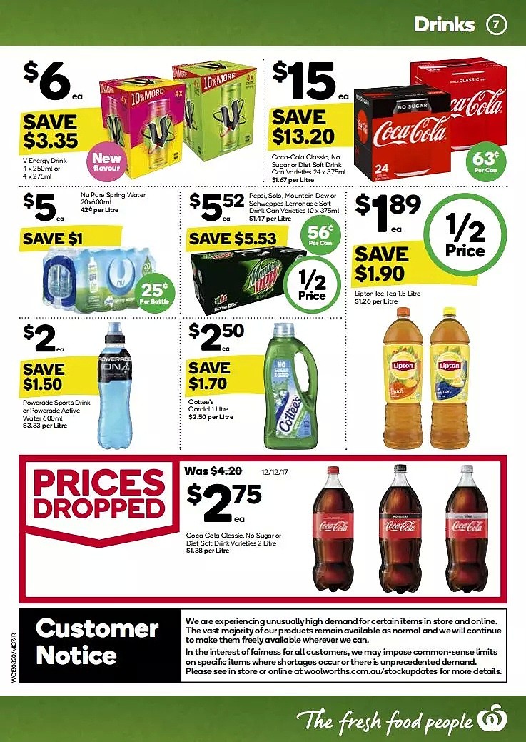 Woolworths 3月18日-3月24日折扣，冻饺、洗衣粉半价 - 7