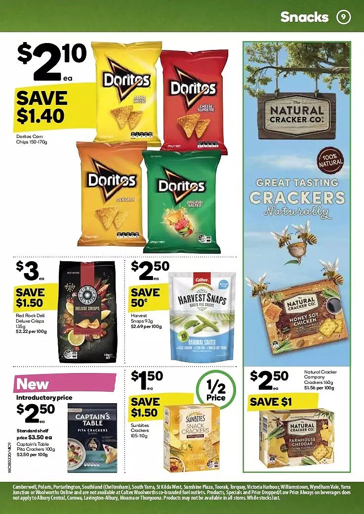 Woolworths 3月18日-3月24日折扣，冻饺、洗衣粉半价 - 9