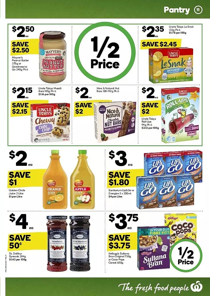 Woolworths 3月18日-3月24日折扣，冻饺、洗衣粉半价 - 11