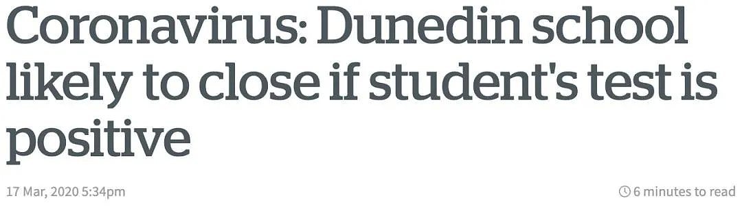 突发！新西兰第12例确诊，这所学校将封校！总理回应“测试不积极”批评；政府作出史无前例举动（组图） - 3