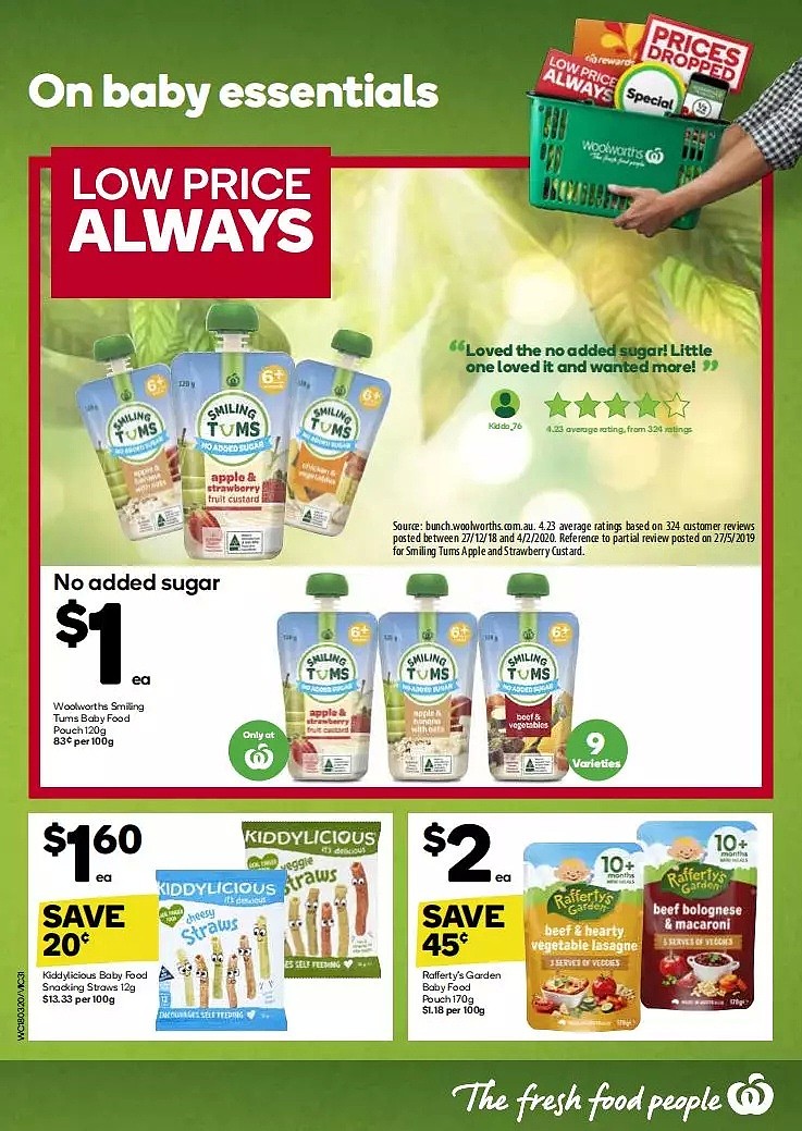 Woolworths 3月18日-3月24日折扣，冻饺、洗衣粉半价 - 31