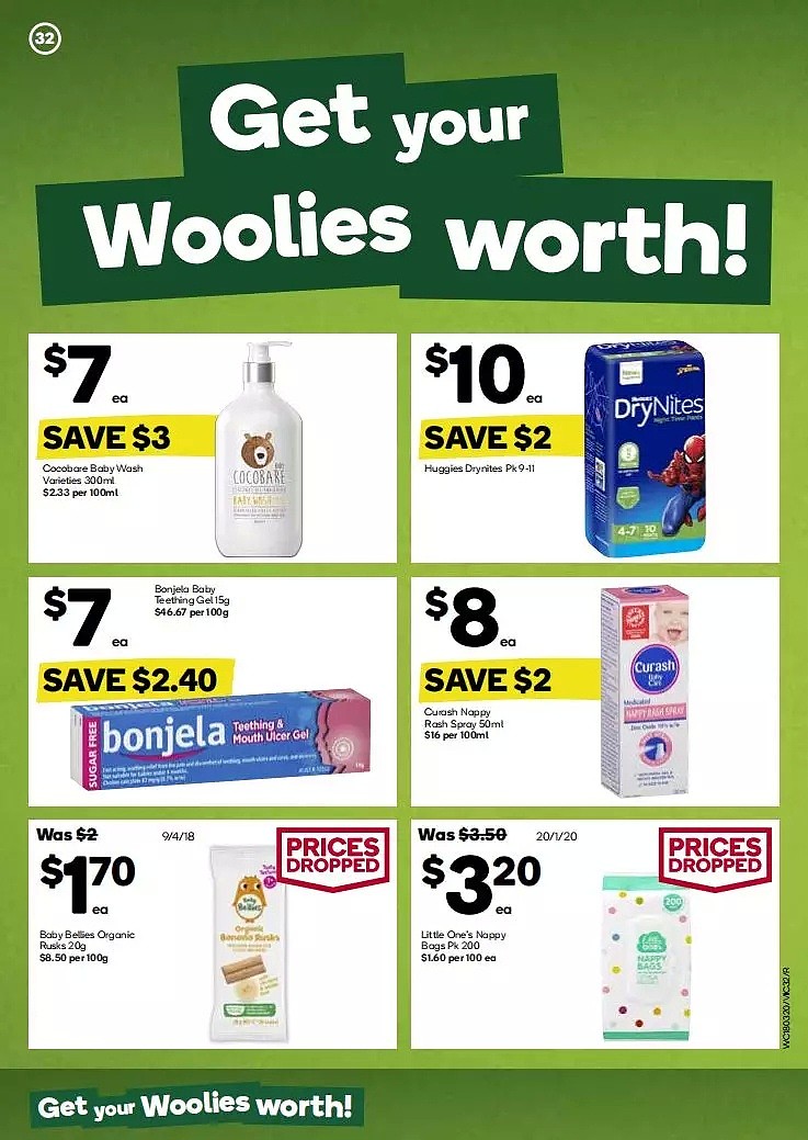 Woolworths 3月18日-3月24日折扣，冻饺、洗衣粉半价 - 32