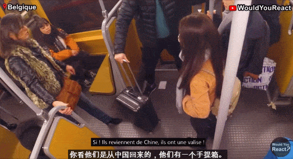 当三个戴口罩的中国人被轰出地铁时，同一车厢的人反应令人意外....（视频/组图） - 5