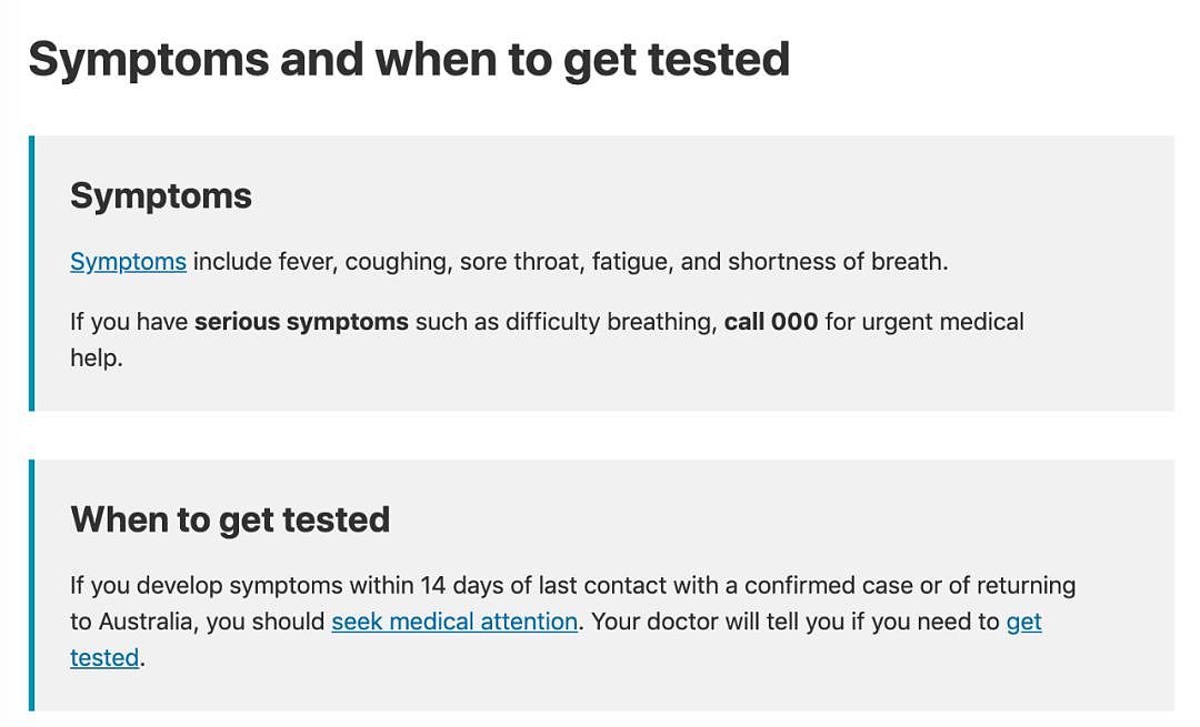速度收藏！面对COVID-19，澳洲政府+各州紧急联系方式最全汇总（组图） - 4