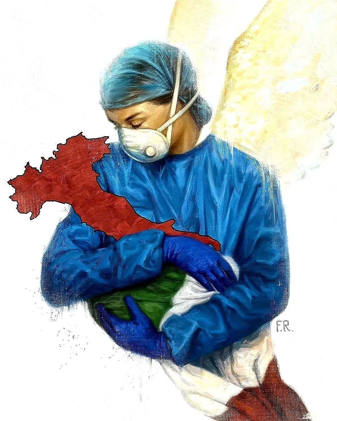 意大利又一护士因感染新冠肺炎自杀，最绝望的一幕出现了（组图） - 2