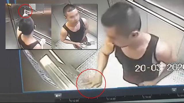 疫情期间，泰国男子手沾新鲜体液电梯中四处触摸，被监禁