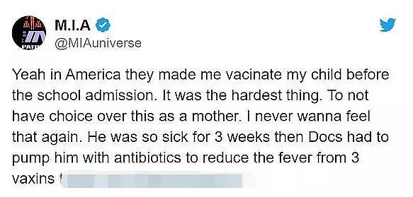 44岁女歌手在儿子生病后反对接种冠状病毒疫苗：我宁愿选择死亡疫（组图） - 4