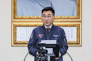 国民党新任党主席江启臣宣示该任期首要之务就是帮助韩国瑜渡过罢免风波。（洪嘉徽／多维新闻）