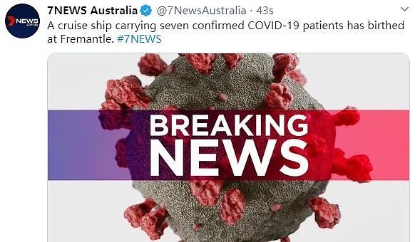 社区传播暴增，西澳又增24例，恐怖游轮确诊病例将在珀斯隔离！专家警告：ICU床位即将负荷 - 3