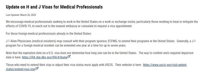 医护人员告急？美国务院鼓励各国医生就近办签证 赴美抗疫（组图） - 2