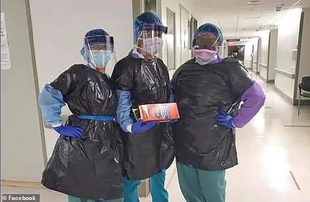 纽约护士染病去世家人连尸体都找不到，医护人员用塑料袋当防护服